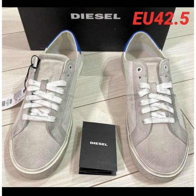 【新品】DIESEL (ディーゼル)  ホワイト/グレー EU42.5