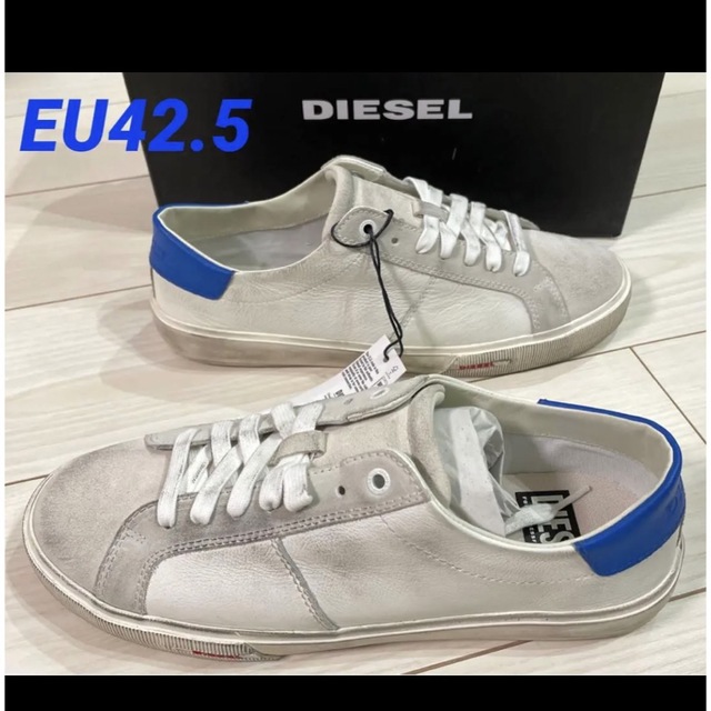 【新品】DIESEL (ディーゼル)  ホワイト/グレー EU42.5