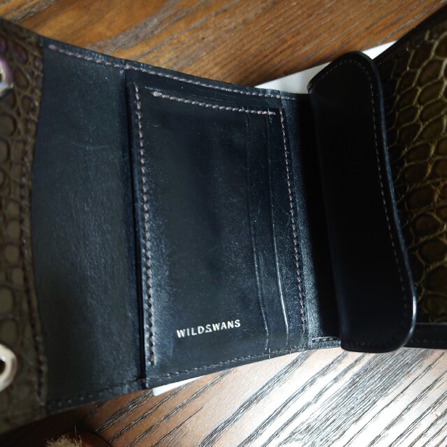 ワイルドスワンズ　イーノ　ポロサス　カーキ メンズのファッション小物(折り財布)の商品写真