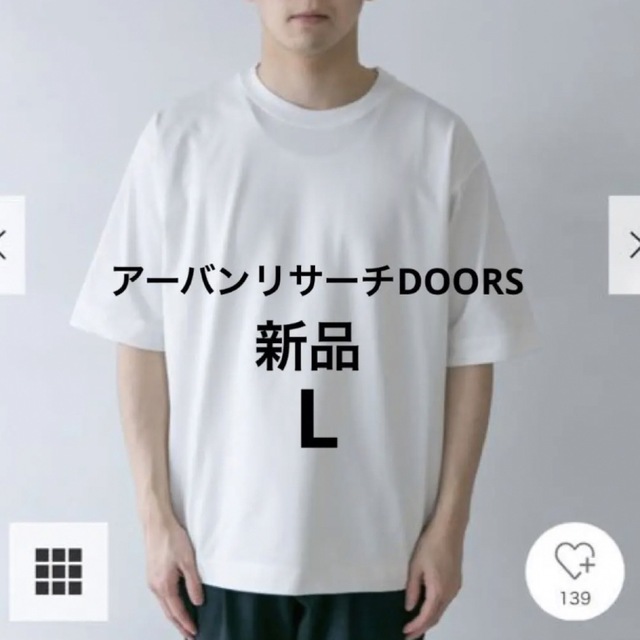 URBAN RESEARCH DOORS(アーバンリサーチドアーズ)のアーバンリサーチ ドアーズ Quick dry ボックスショートスリーブTシャツ メンズのトップス(Tシャツ/カットソー(半袖/袖なし))の商品写真