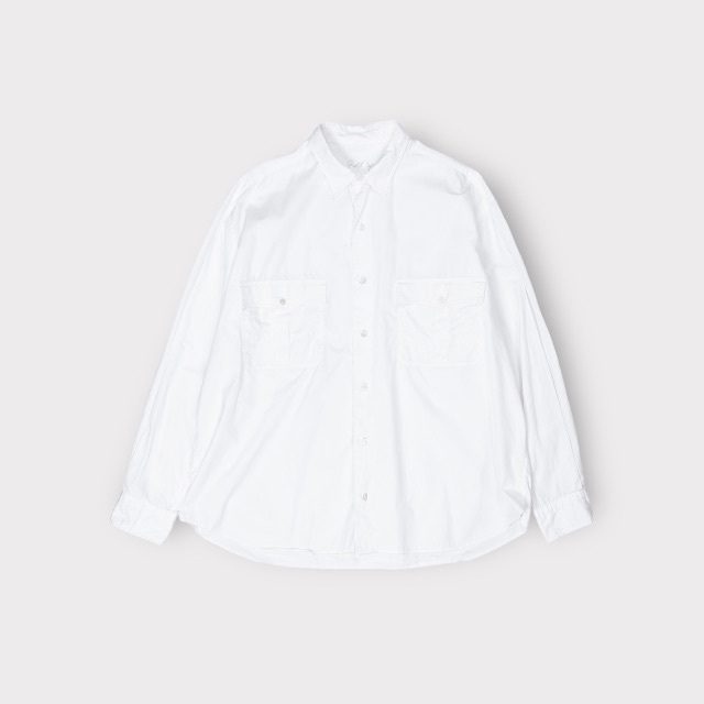 Porter Classic【ROLL UP SHIRT WHITE】