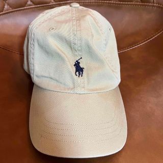 ポロラルフローレン(POLO RALPH LAUREN)のpolo キャップ　ベージュ(キャップ)