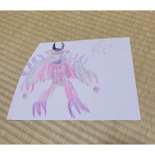 小学生男の子の絵(絵画/タペストリー)