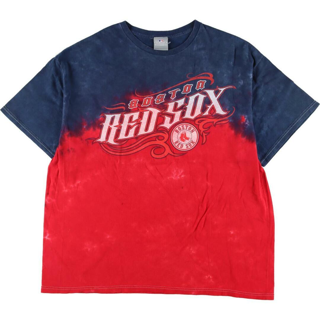 GENUINE MERCHANDISE MLB BOSTON REDSOX ボストンレッドソックス スポーツプリントTシャツ メンズXL /eaa318298