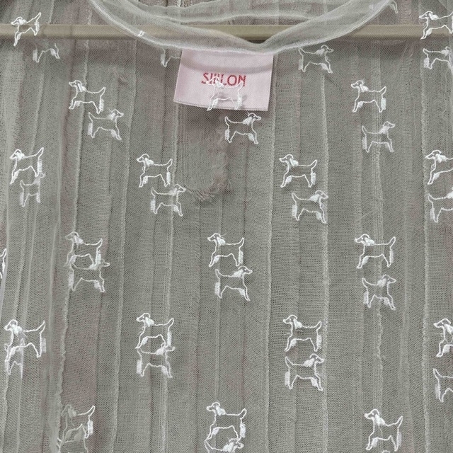 SIIILON(シーロン)のSIIILON シースルードックシャツ レディースのトップス(シャツ/ブラウス(長袖/七分))の商品写真