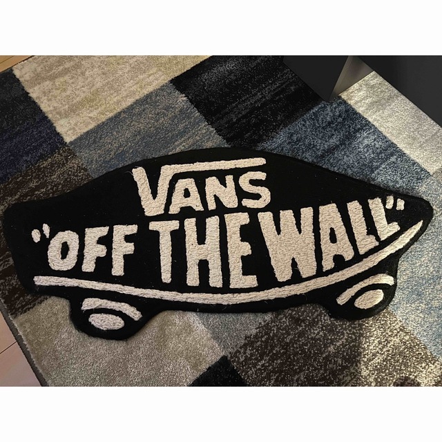 VANS 玄関マット ブルー-