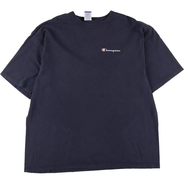 90年代 チャンピオン Champion ロゴプリントTシャツ メンズXXL ヴィンテージ /eaa325177