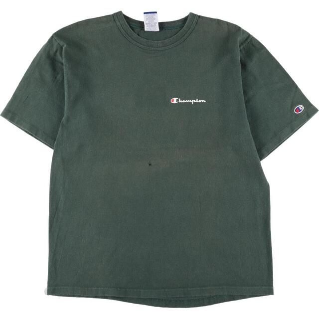 90年代 チャンピオン Champion ワンポイントロゴTシャツ USA製 メンズL ヴィンテージ /eaa325183