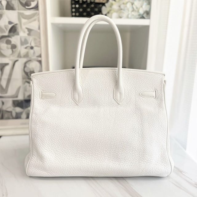 Hermes - エルメス バーキン35 ホワイト トリヨンクレマンス