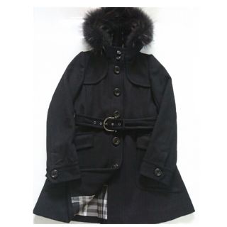 BURBERRY BLUE LABEL - バーバリーブルーレーベル BURBERRY ファー付