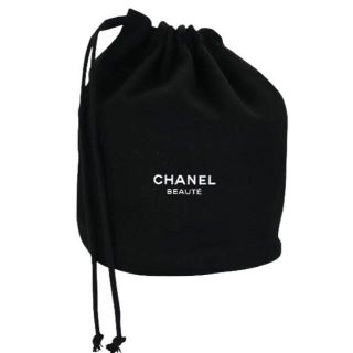 シャネル(CHANEL)の【非売品未使用】 シャネル ノベルティ　ドローストリングポーチ巾着  ブラック(ポーチ)