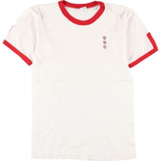 チャンピオン(Champion)の古着 70年代 チャンピオン Champion バータグ リンガーTシャツ USA製 メンズM ヴィンテージ /eaa325149(Tシャツ/カットソー(半袖/袖なし))