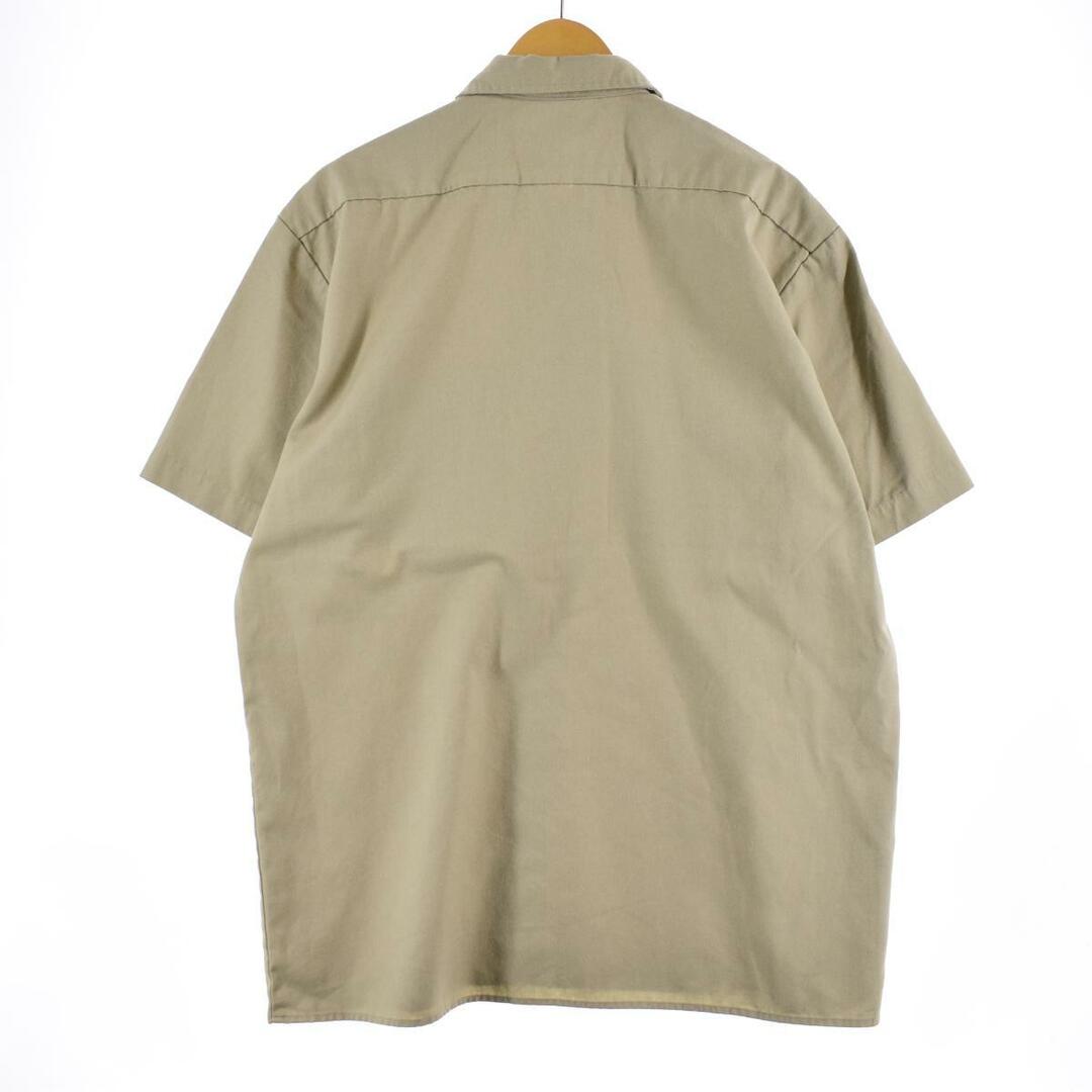 Dickies(ディッキーズ)の古着 ディッキーズ Dickies 半袖 ワークシャツ メンズL /eaa325774 メンズのトップス(シャツ)の商品写真