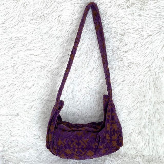 スイーツ柄 ブルー ◎極美品◎『mina perhonen』kaleidoscope バッグ