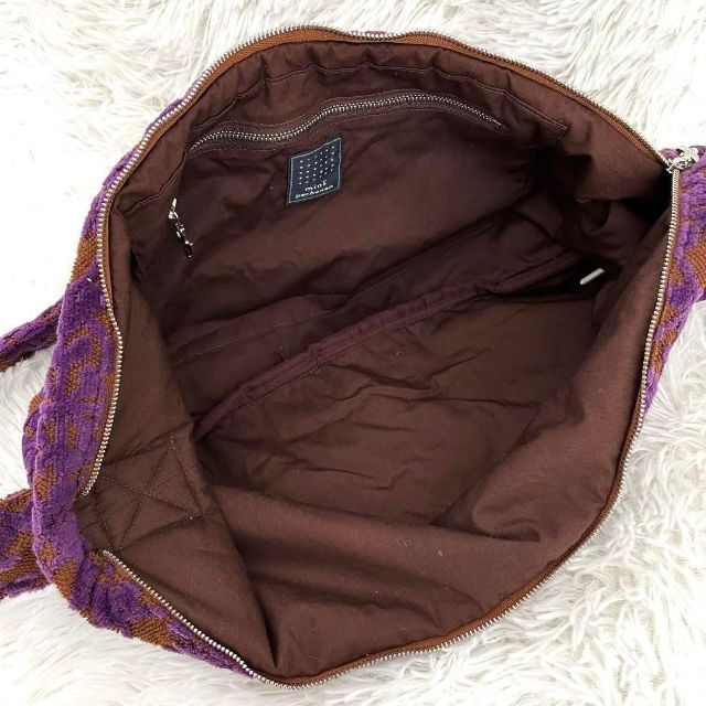 スイーツ柄 ブルー ◎極美品◎『mina perhonen』kaleidoscope バッグ