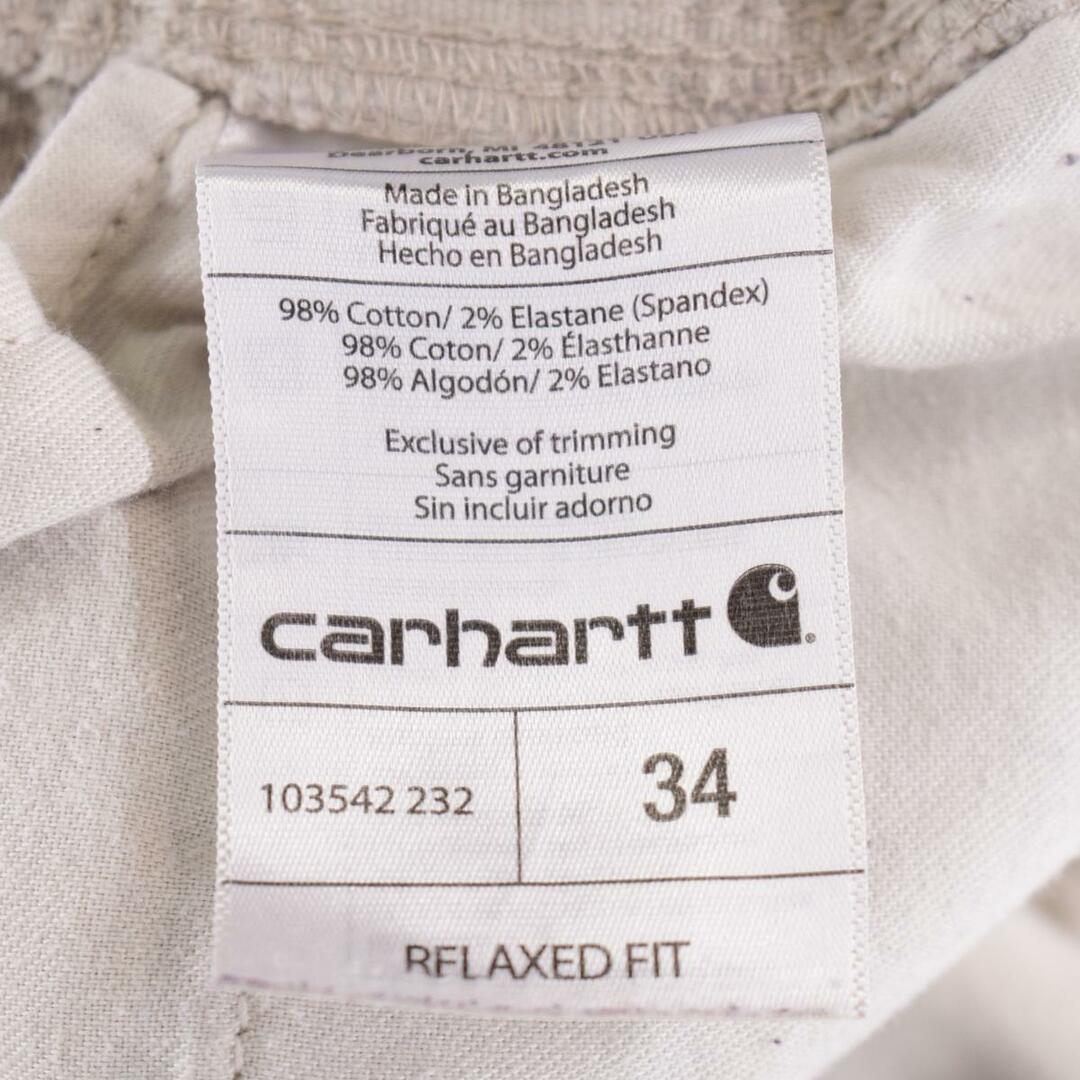 carhartt(カーハート)の古着 カーハート Carhartt RELAXED FIT ダック地 カーゴショーツ ハーフパンツ メンズw34 /eaa316886 メンズのパンツ(ショートパンツ)の商品写真