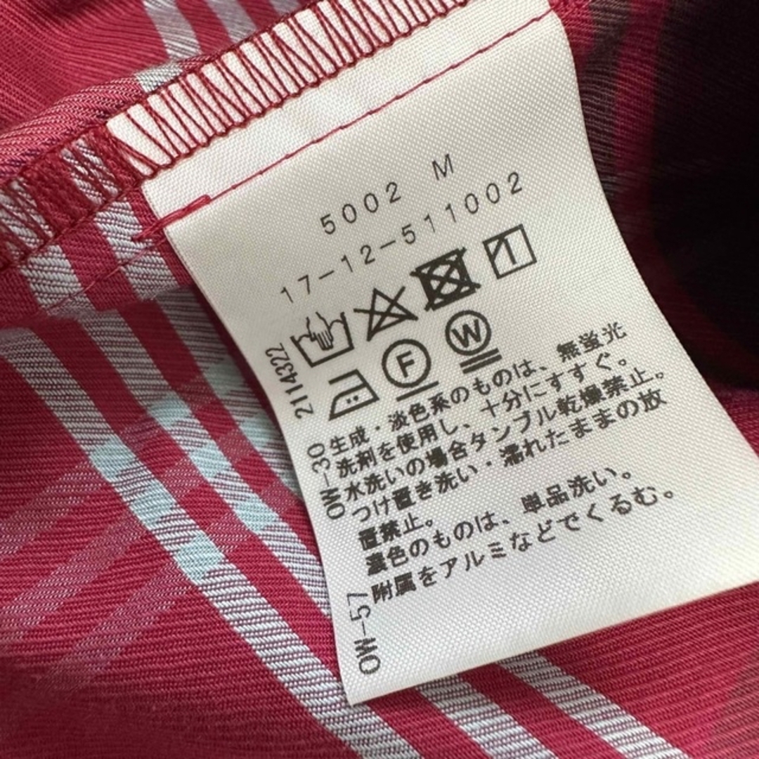 ヴィヴィアンウエストウッドレッドレーベル チェック ハートシャツ