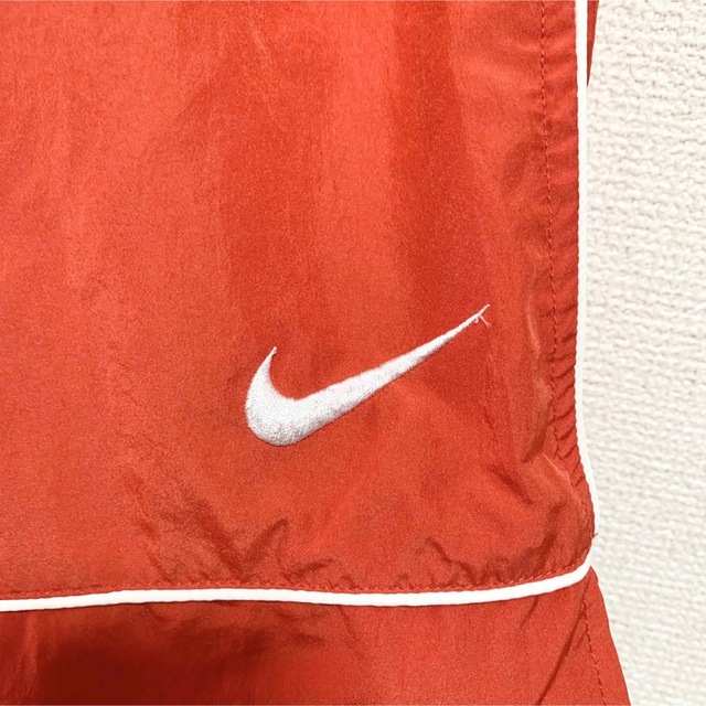 NIKE(ナイキ)の90s NIKE AGASSI ハーフパンツ メンズM 赤 白 刺繍ロゴ  メンズのパンツ(ショートパンツ)の商品写真