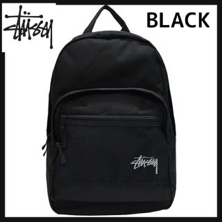 ステューシー(STUSSY)の新品ステューシーSTUSSYStockBackpackリュックブラック正規品(バッグパック/リュック)