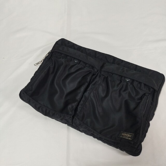 PORTER TANKER DOCUMENT CASE Black 吉田カバン 独創的 niang.tw