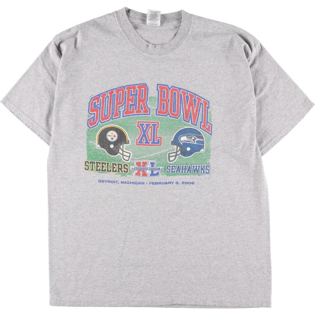 ジャージーズ Jerzees SUPER BOWL スポーツプリントTシャツ メンズXL /eaa326875