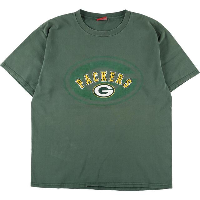 NFL GREEN BAY PACKERS グリーンベイパッカーズ スポーツプリントTシャツ メンズL /eaa326869