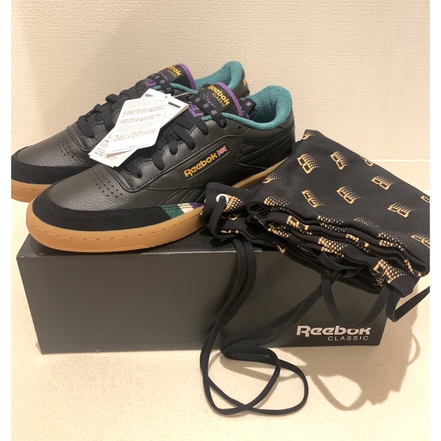 Bronze 56K × Reebok Club C Revenge Black | hartwellspremium.com