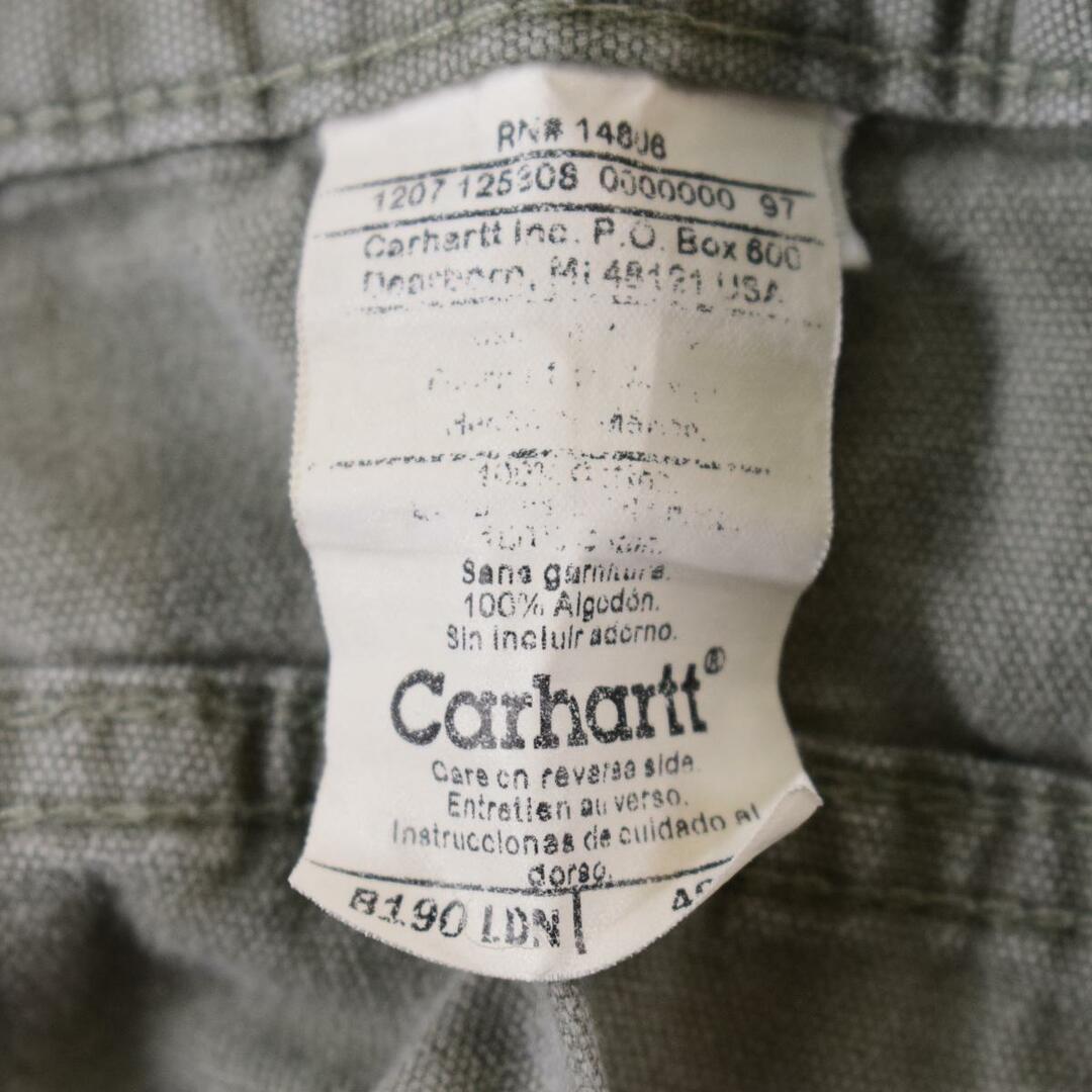 カーハート Carhartt ダック地 ワークショーツ ショートパンツ メンズ ...