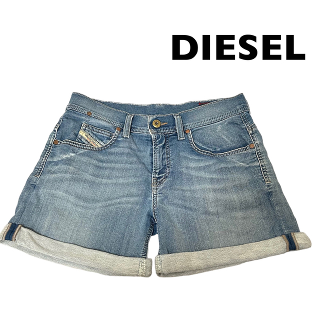 DIESEL - 【美品】DIESEL ショートパンツ デニムパンツ ロゴの通販 by