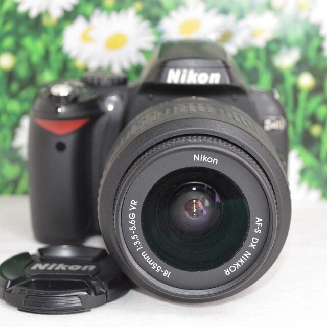 Nikon - ❤️小さい軽い簡単綺麗❤Nikon D40❤届いてすぐ使える