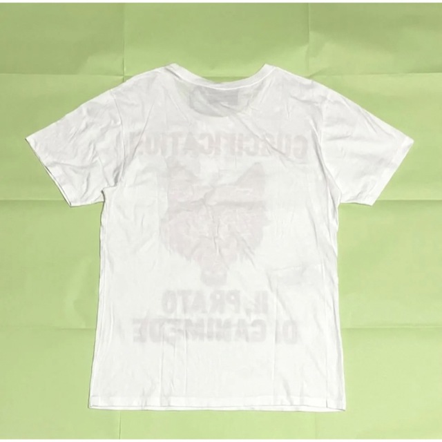 新品】GUCCI グッチ プリントTシャツ ウルフ 狼 ダメージ加工 タグ付き-