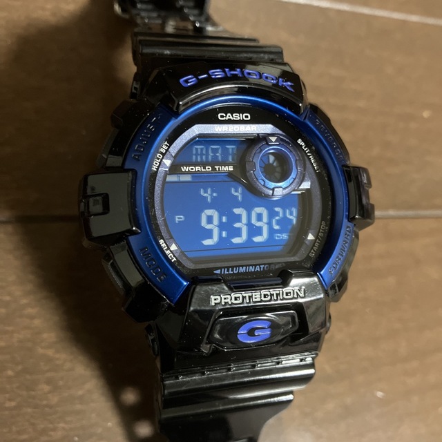 カシオ G-SHOCK  G-8900A 青 黒