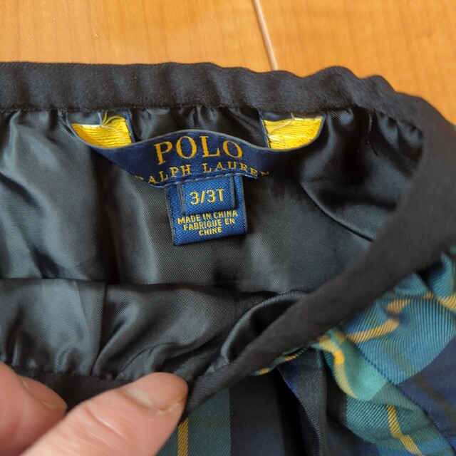 Ralph Lauren(ラルフローレン)のラルフローレン　キッズ　スカート、ブラウス　カーディガン100cm　3点セット キッズ/ベビー/マタニティのキッズ服女の子用(90cm~)(ドレス/フォーマル)の商品写真