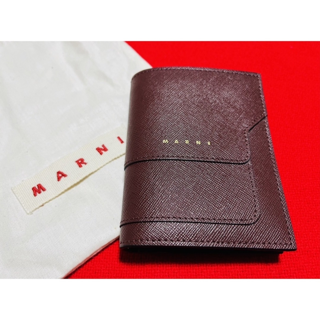 定価¥64900.新品正規　MARNI マルニ　財布　茶色　ブラウン