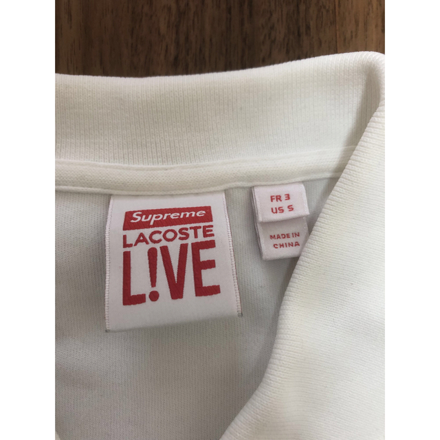 激レア！supreme×lacoste ベロアハーフジップ　シュプリームラコステ