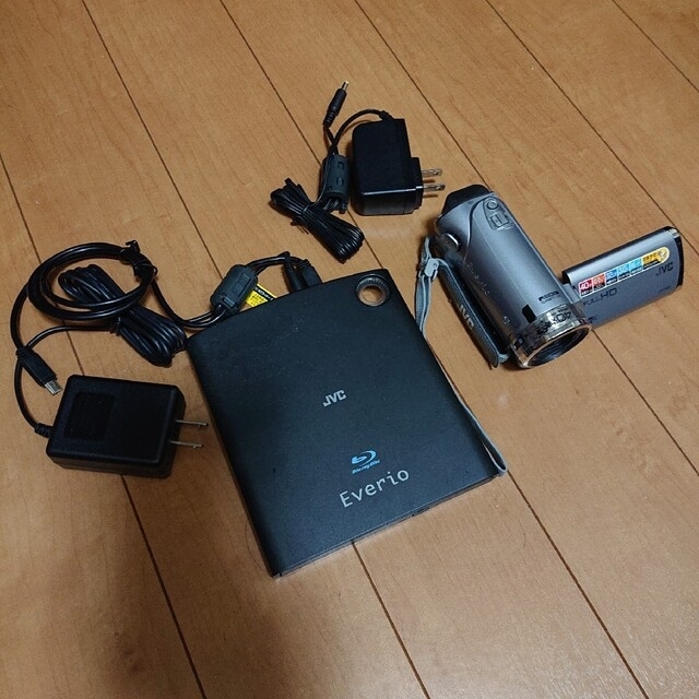 スマホ/家電/カメラグリーンさま　JVC Everio GZ-EX270-S セット