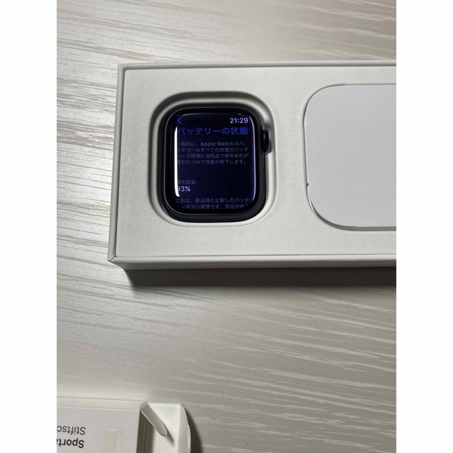 Apple Watch 7 41mm GPS ミッドナイト