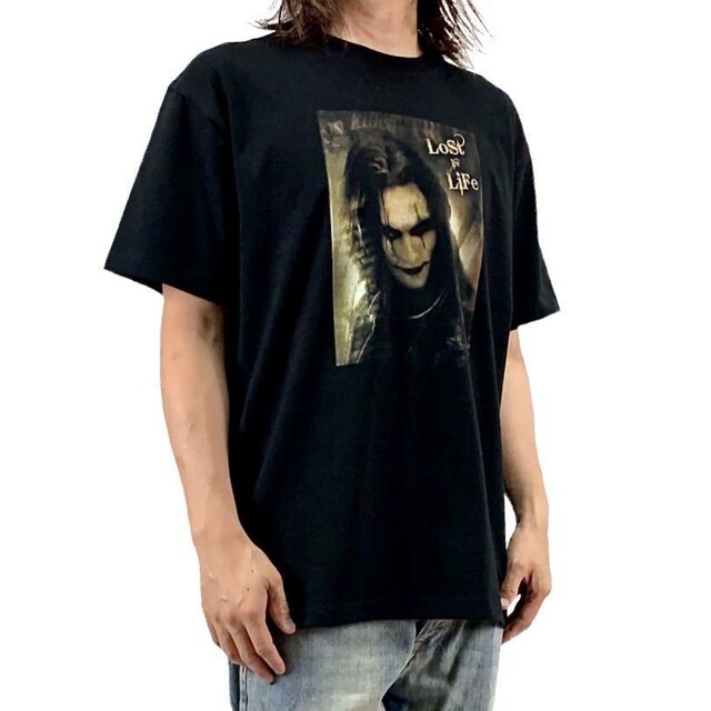 新品 クロウ 飛翔伝説 THE CROW エリック ブランドン リー Tシャツ メンズのトップス(Tシャツ/カットソー(半袖/袖なし))の商品写真