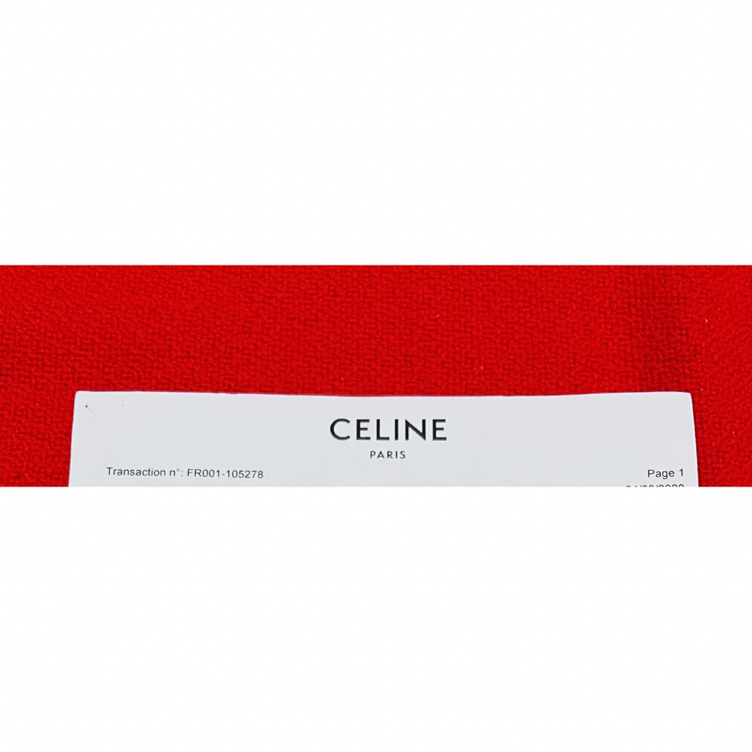 celine(セリーヌ)の新品正規　CELINE セリーヌ　金運開運　ロゴ　折り財布　シルバー　銀 メンズのファッション小物(折り財布)の商品写真