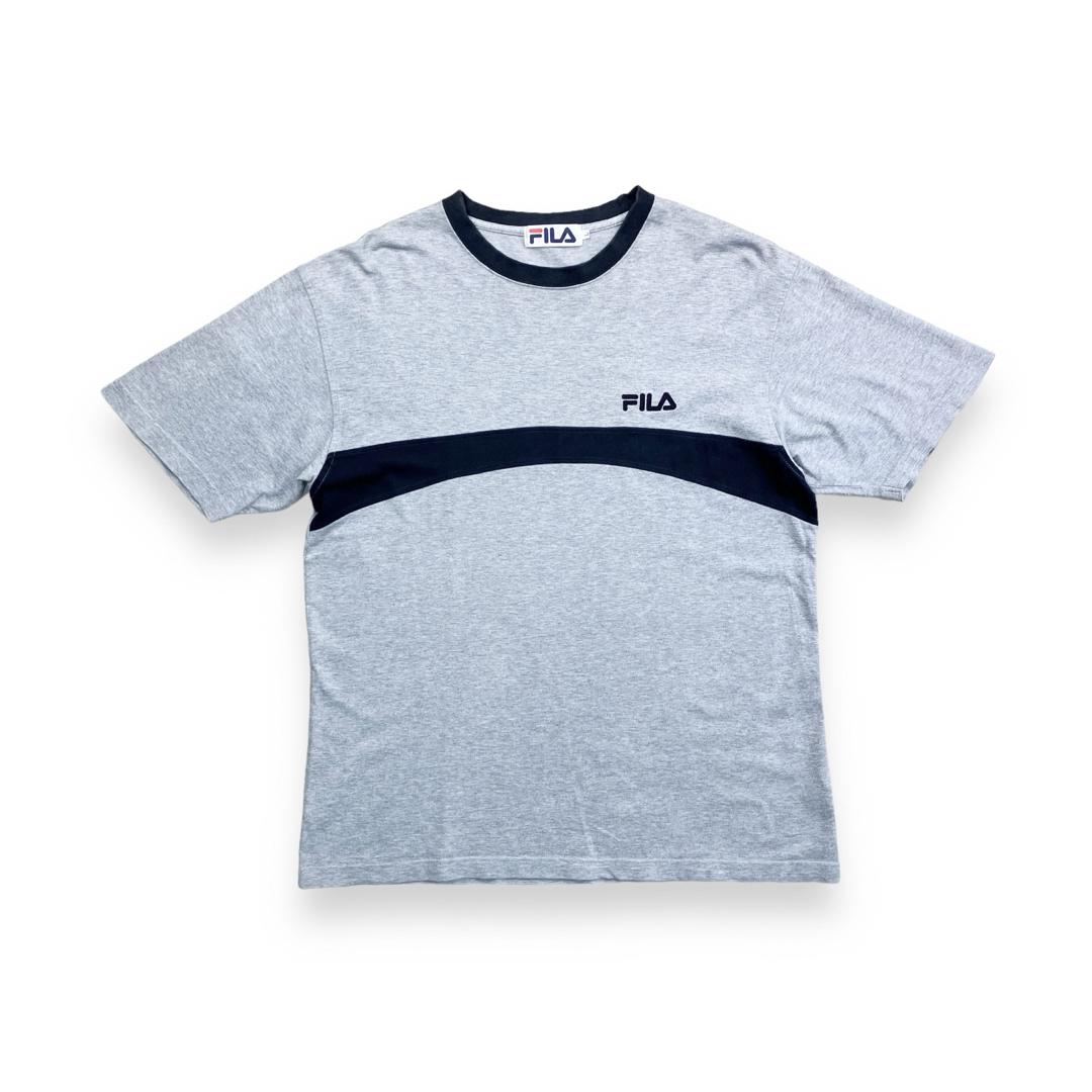 【ヴィンテージ‼︎】FILA フィラ 90sリンガー Tシャツ センターライン