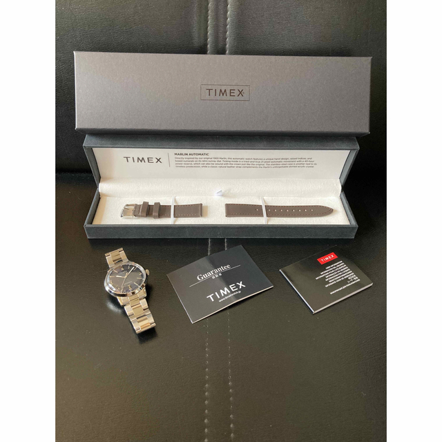 TIMEX(タイメックス)の未使用　タイメックス　マーリン復刻　TW2V44500　ダークブルー　SSブレス メンズの時計(腕時計(アナログ))の商品写真
