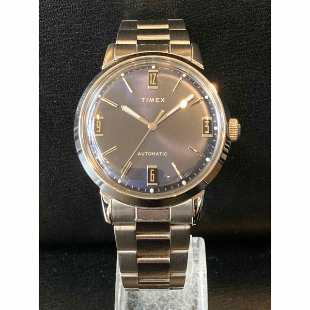 TIMEX(タイメックス)の未使用　タイメックス　マーリン復刻　TW2V44500　ダークブルー　SSブレス メンズの時計(腕時計(アナログ))の商品写真