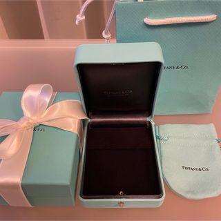 Tiffany ティファニー 指輪 空箱 リングケース リボン 開封のみ