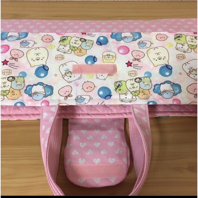 AO様専用　ピアニカバッグ　ピアニカケース　メロディオン　ハンドメイド　肩紐追加 ハンドメイドのキッズ/ベビー(バッグ/レッスンバッグ)の商品写真