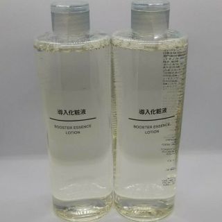 ムジルシリョウヒン(MUJI (無印良品))の《新品未開封》  無印良品 導入化粧液 ／400ml ／〓２本セット〓(ブースター/導入液)