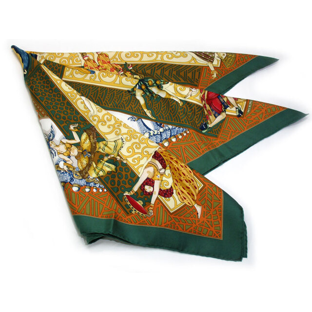 HERMES - HERMES カレ 90 大判スカーフ LES BALLETS RUSSESの HERMES - HERMES カレ 90 大判スカーフ LES BALLETS RUSSESの