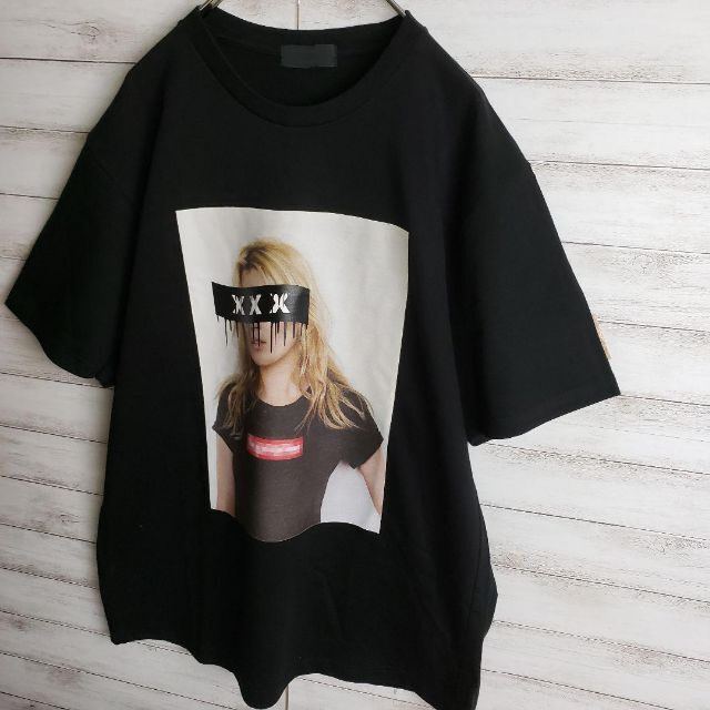 極美品】ゴッドセレクション ケイトモス 人気 ウーマンプリント XL