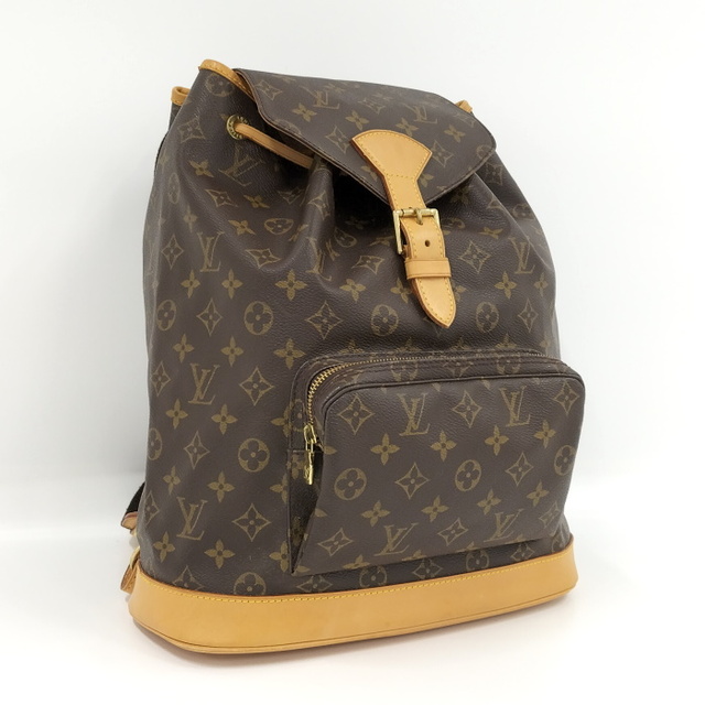 LOUIS VUITTON モンスリGM リュックサック モノグラム レザー