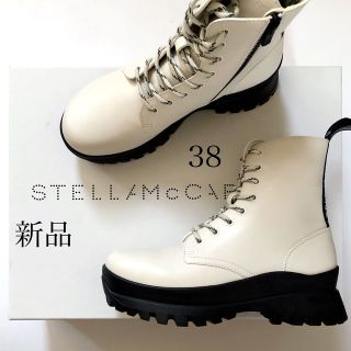 ステラマッカートニー(Stella McCartney)の国内正規品90,200円 ステラ マッカートニー サイドジップ トレース ブーツ(ブーツ)