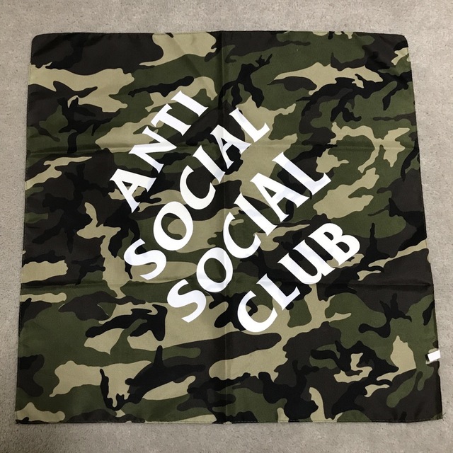 ANTI SOCIAL SOCIAL CLUB(アンチソーシャルソーシャルクラブ)のkaz様専用ASSCバンダナ メンズのファッション小物(バンダナ/スカーフ)の商品写真